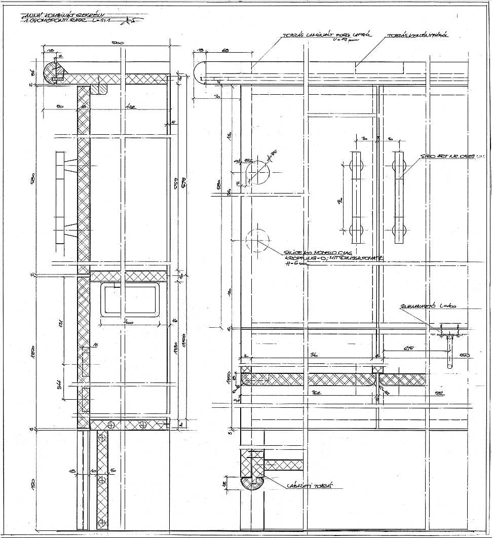 Anna kombinált szekrény