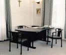 Pán table and cabinet